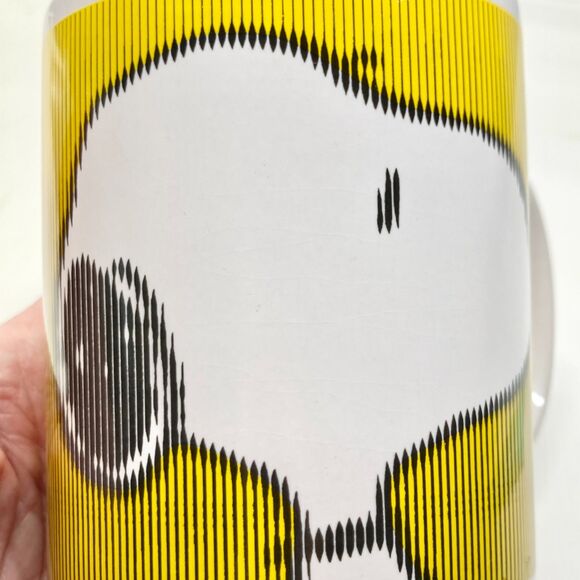 Ceramic Snoopy Dog Peanuts Coffee Mug Cup ZAK Designs 2015 11.5oz. NWT Yellow - Picture 11 of 12